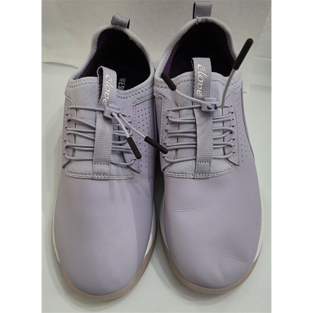NWOT Clove 8.5 Classic Lavender Purple Nursing Tennis Shoes 127366 - Picture 3 of 4